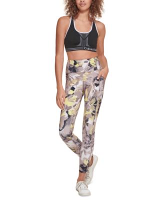 Calvin Klein Floral-print 7/8 Leggings 