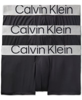 캘빈 클라인 남성 언더웨어 세트 (선물 추천) Calvin Klein Mens 3-Pk Steel Low Rise Trunks