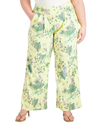 macys plus size pants