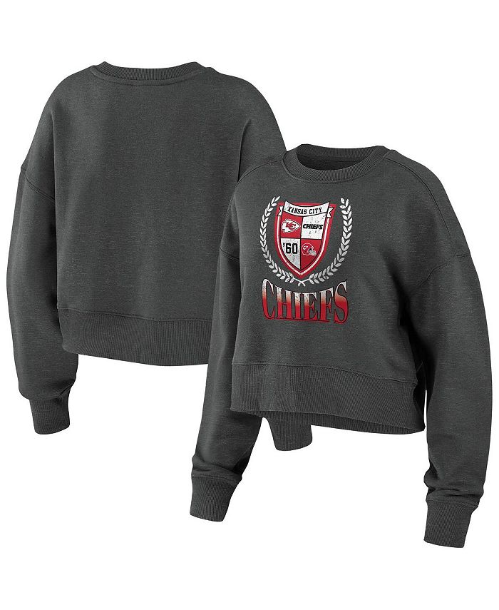 WEAR by Erin Andrews Women's White, Scarlet San Francisco 49ers Pullover  Sweater - Macy's