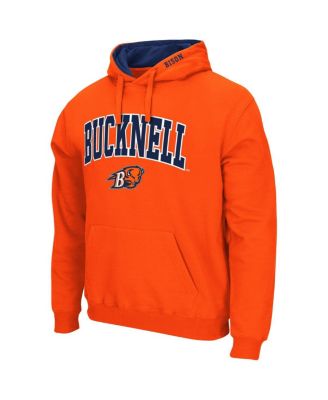 Men's Bucknell Bison Arch and Logo Pullover Hoodie