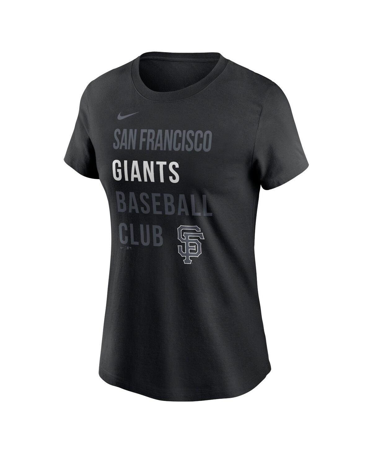 Women's NikeSan Francisco Giants Baseball Club T-shirt - Black