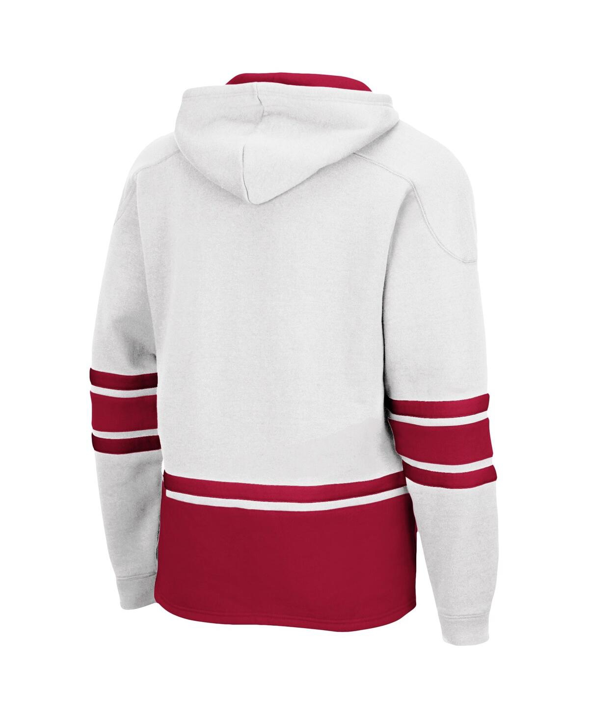 Shop Colosseum Men's  White Washington State Cougars Lace Up 3.0 Pullover Hoodie