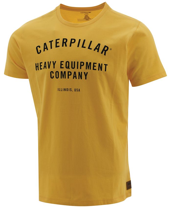 Caterpillar Men's Heavy Equipment Company Logo Graphic T-Shirt - Macy's