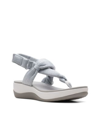 macys clarks cloudsteppers sandals