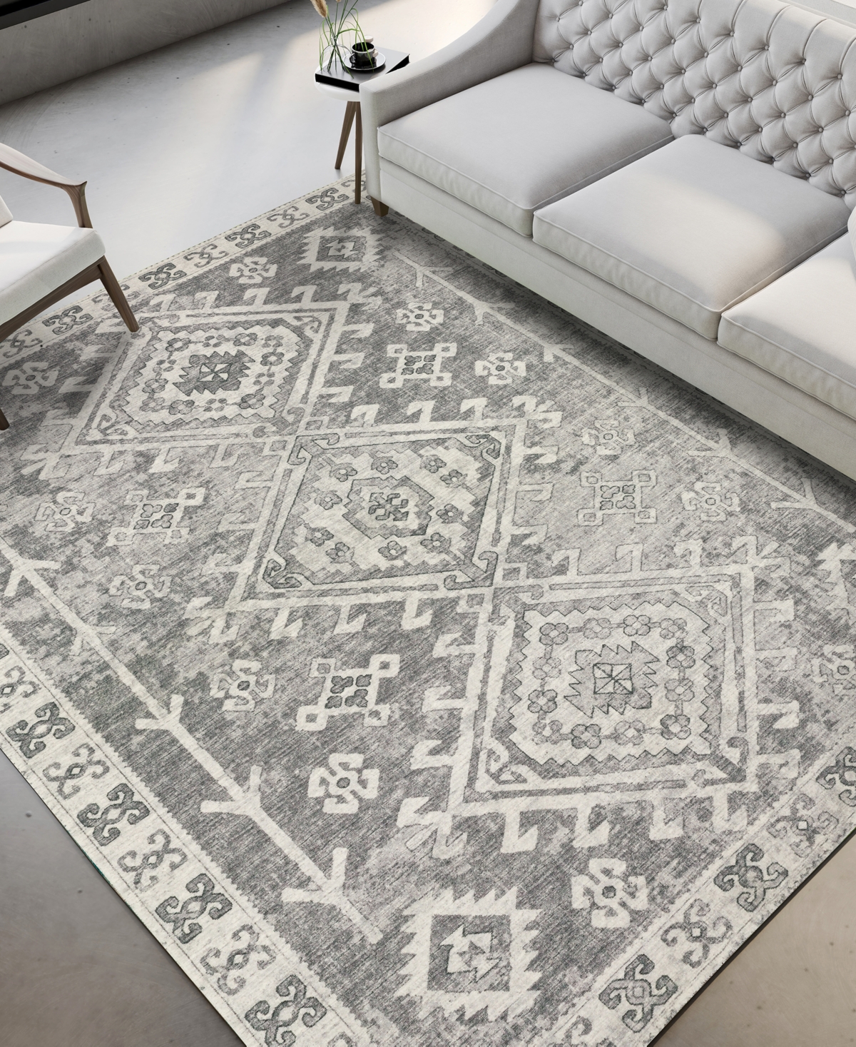 Dalyn Brisbane BR2 Area Rug - Silver-Tone