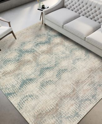 Brisbane Washable BR9 5' x 7'6" Area Rug