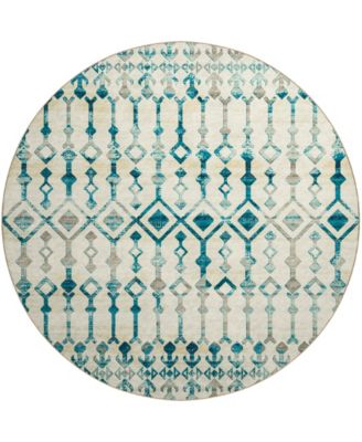 Brisbane Washable BR8 8' x 8' Round Area Rug