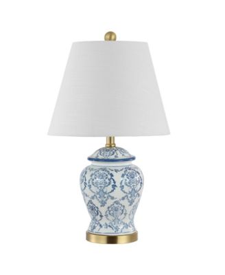 Juliana Traditional Classic Chinoiserie Ceramic LED Table Lamp