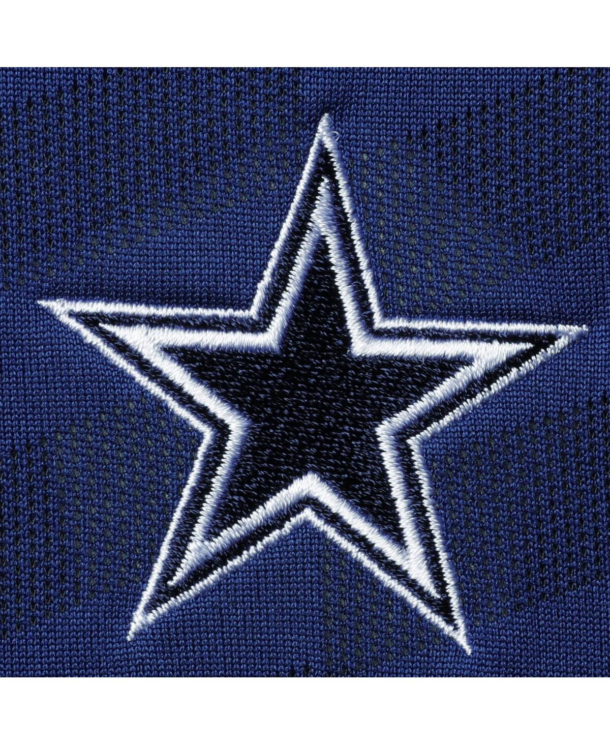 Men's Nike GolfDallas Cowboys Jacquard Wing Performance Polo Shirt - Navy