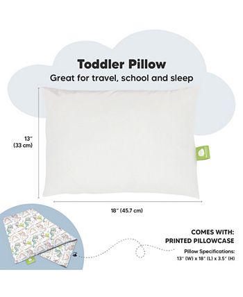 KeaBabies - Toddler Pillow with Pillowcase
