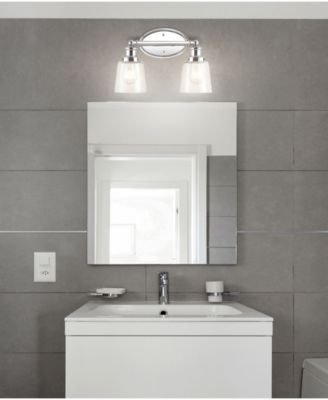 Beverly 2-Light Glass Classic Cottage LED Vanity Light