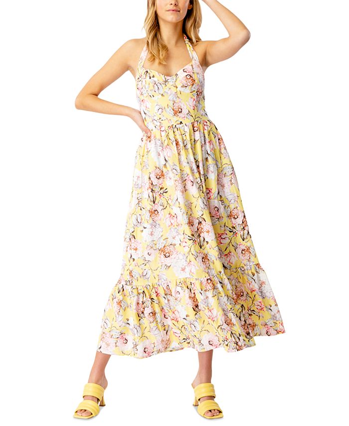 Bardot Labella Floral-Print Midi Dress - Macy's