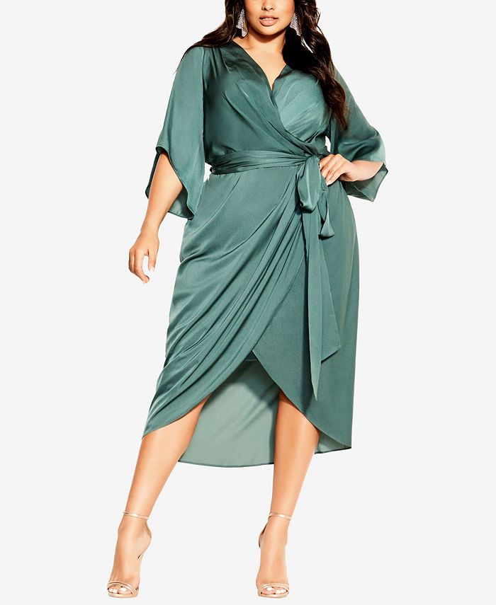 City chic sales opulent wrap dress