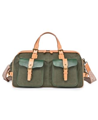 Women's Waxed Cotton Canvas Speedwell Travel Bag