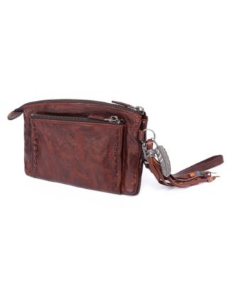 Women's Genuine Leather Bluebell Clutch