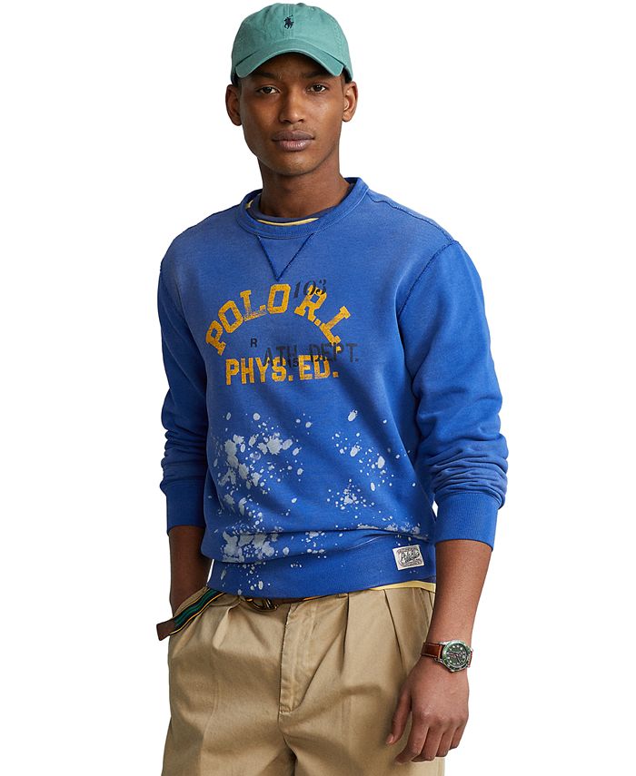 Polo Ralph Lauren Men's Logo Fleece Sweatshirt & Reviews - Hoodies &  Sweatshirts - Men - Macy's