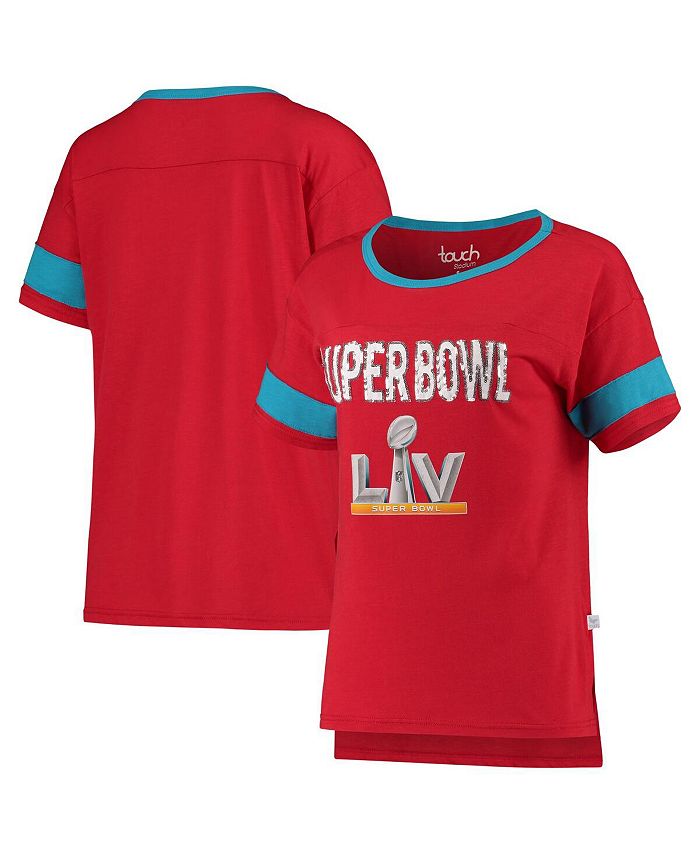 Super Bowl LV Touch Women's Wild Card T-Shirt - Red/Blue