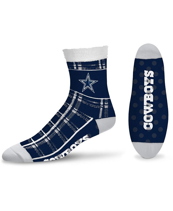 For Bare Feet Women's Dallas Cowboys Tartan Plaid Ankle Socks - Macy's