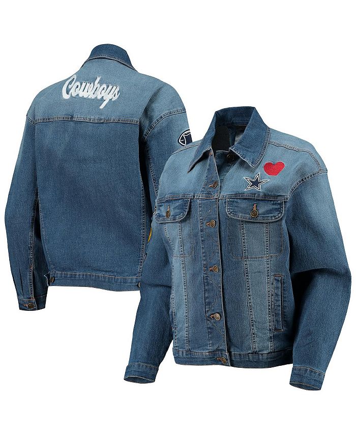 Outerstuff Juniors Unisex Blue Dallas Cowboys Ballistic Denim Tri-Blend  Button-Up Jacket & Reviews - Sports Fan Shop - Macy's