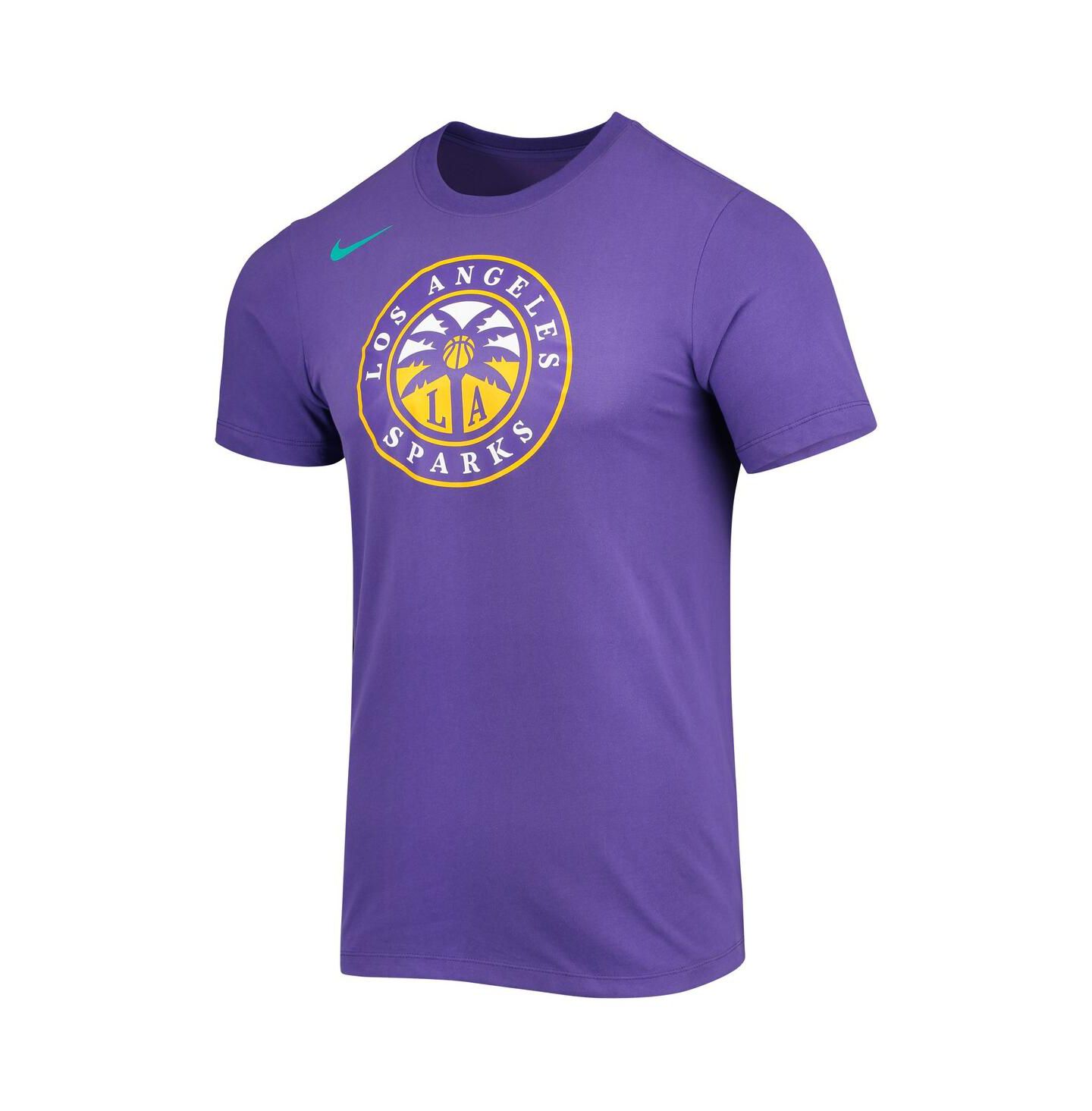 Мужская футболка Nike Purple Los Angeles Sparks Logo Performance — фото 3