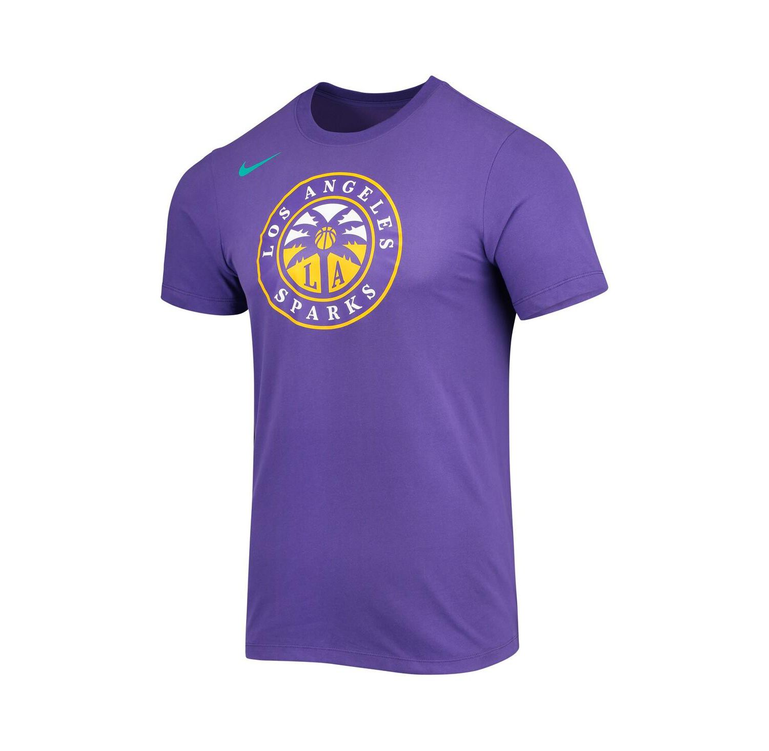 Men's Purple Los Angeles Sparks Logo Performance T-shirt
