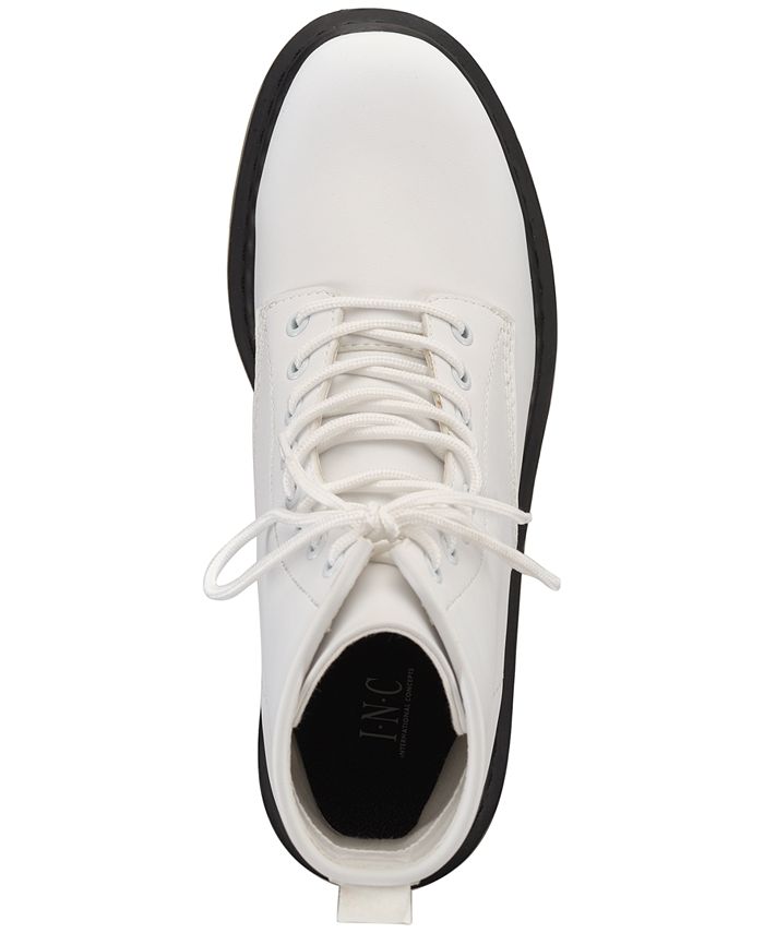 INC International Concepts Men's LaceUp Boots, Created for Macy's