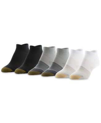 Gold Toe - 6-Pk. Multi Featherweight Eco-Coolin No-Show Socks