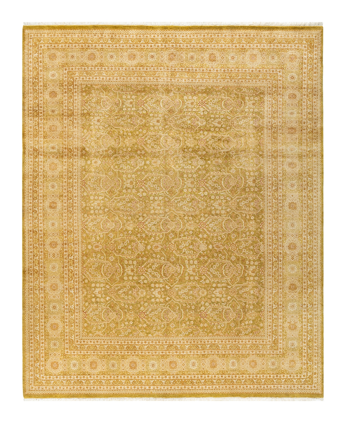 Closeout! Adorn Hand Woven Rugs Mogul M142707 8'1in x 10'1in Area Rug - Green