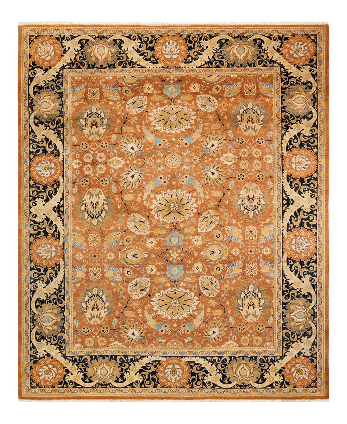 Closeout! Adorn Hand Woven Rugs Mogul M1602 8'2in x 9'10in Area Rug - Brown