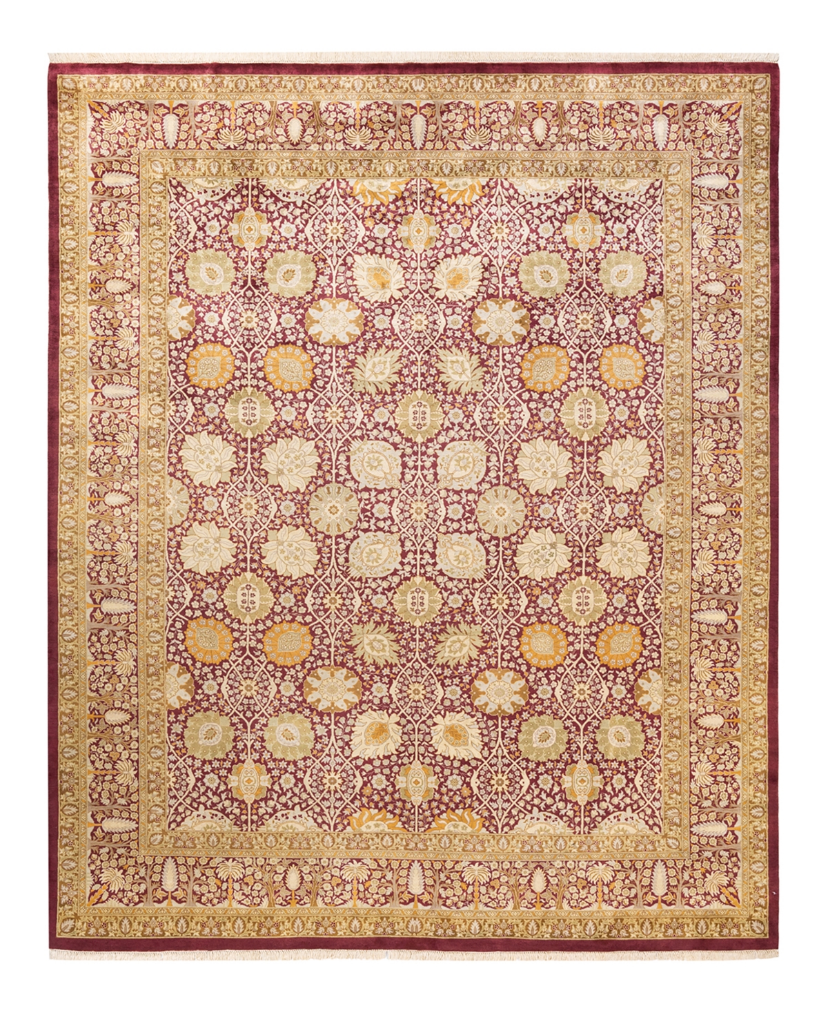 Closeout! Adorn Hand Woven Rugs Mogul M127000 8'1in x 10'1in Area Rug - Purple