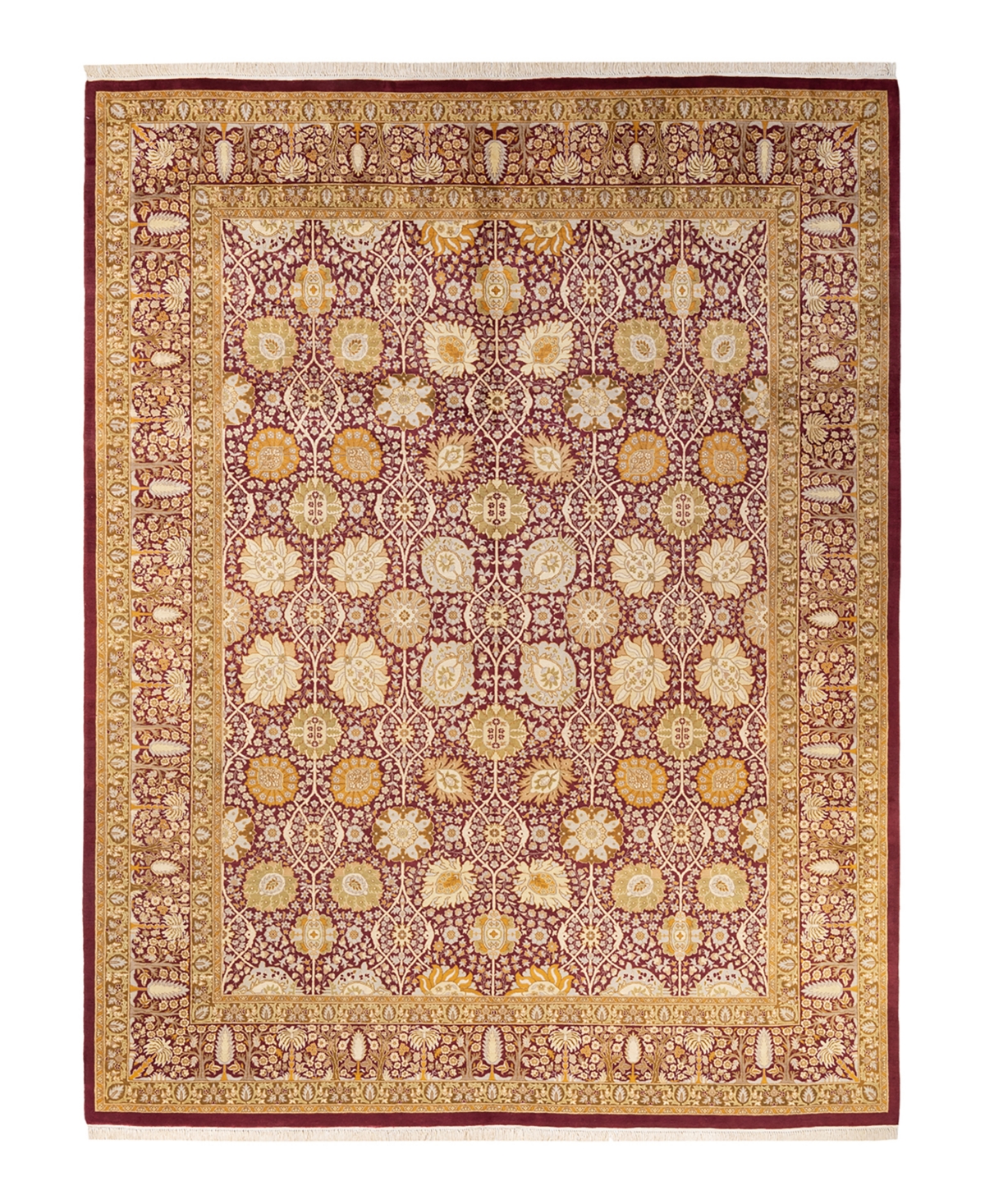 Closeout! Adorn Hand Woven Rugs Mogul M1245 7'10in x 10'5in Area Rug - Purple