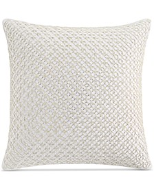 Shifted Diamond Decorative Pillow, 18"x18", Created for Macy's