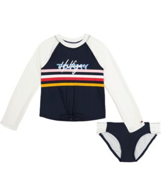 tommy hilfiger long sleeve swimsuit