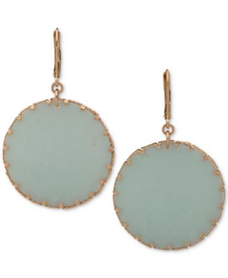 lonna & lilly Gold-Tone Disc Drop Earrings