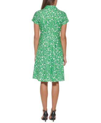 tommy hilfiger windblown daisy midi dress