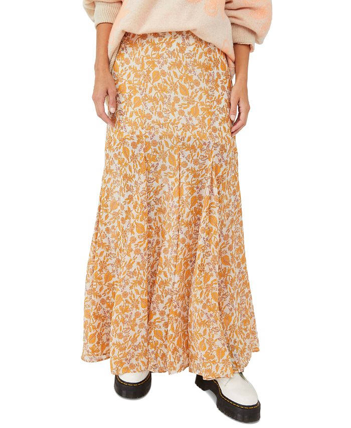 Free People Lilith Cotton Maxi Skirt Macy s