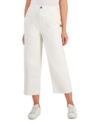Style & Co Women's Wide-Leg Cropped Pants, Created for Macy's - Macy's