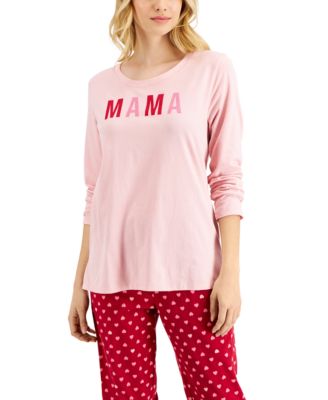 Family Pajamas Matching Mommy & Me Mama Heart Pajama Set - Macy's