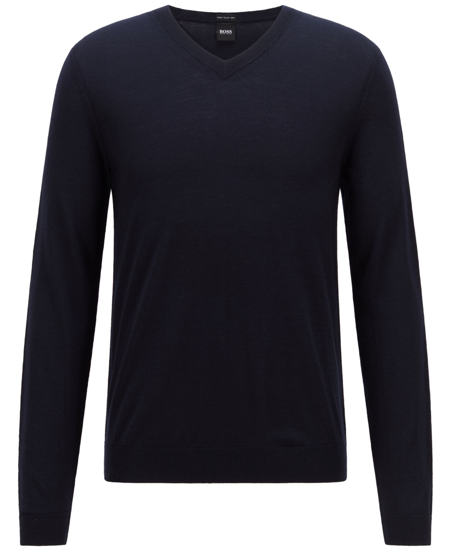 Men's V-Neck Wool Sweater
