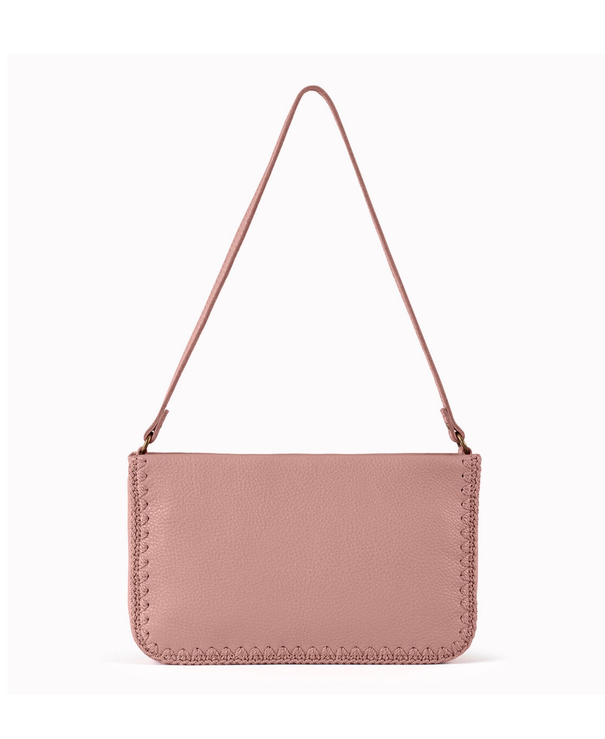 The Sak Women's Flora Leather Shoulder Bag In Vintagelike Coral ModeSens