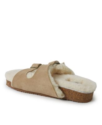 Women's Tamworth Genuine Shearling Double Band Sandal
