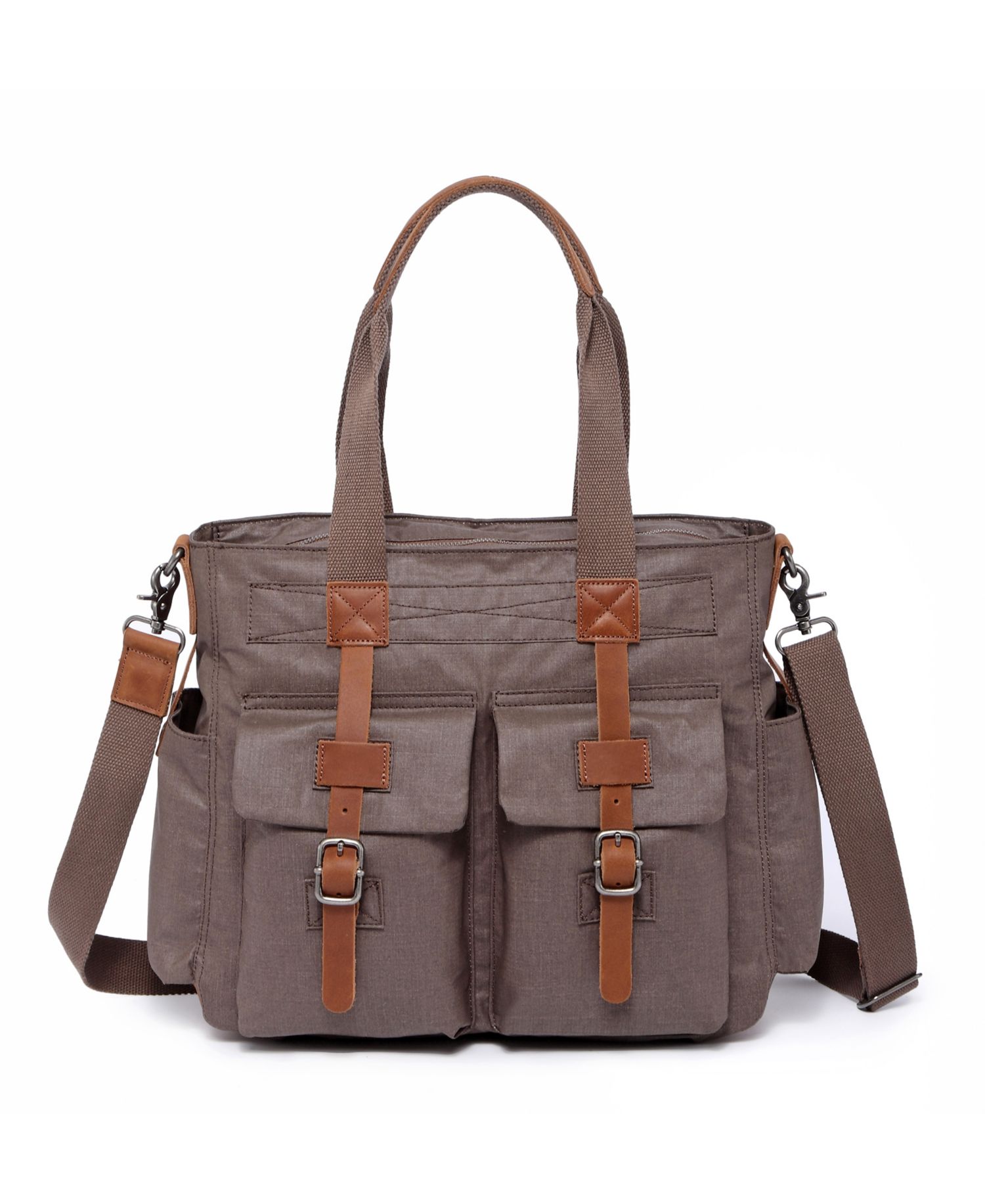 Urban Light Coated Canvas Tote Bag