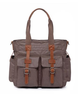 Urban Light Coated Canvas Tote Bag