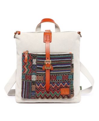 Four Season Convertible Canvas Backpack