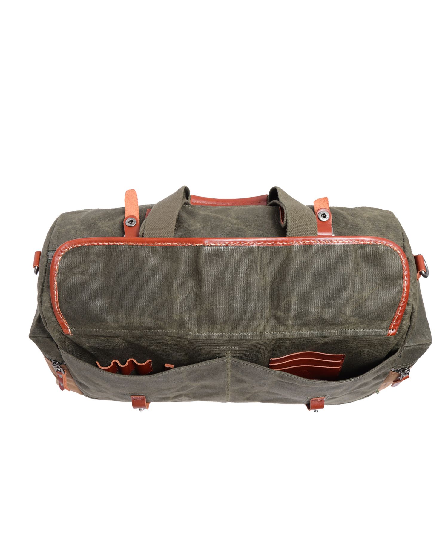 Stone Creek Waxed Canvas Duffel Bag