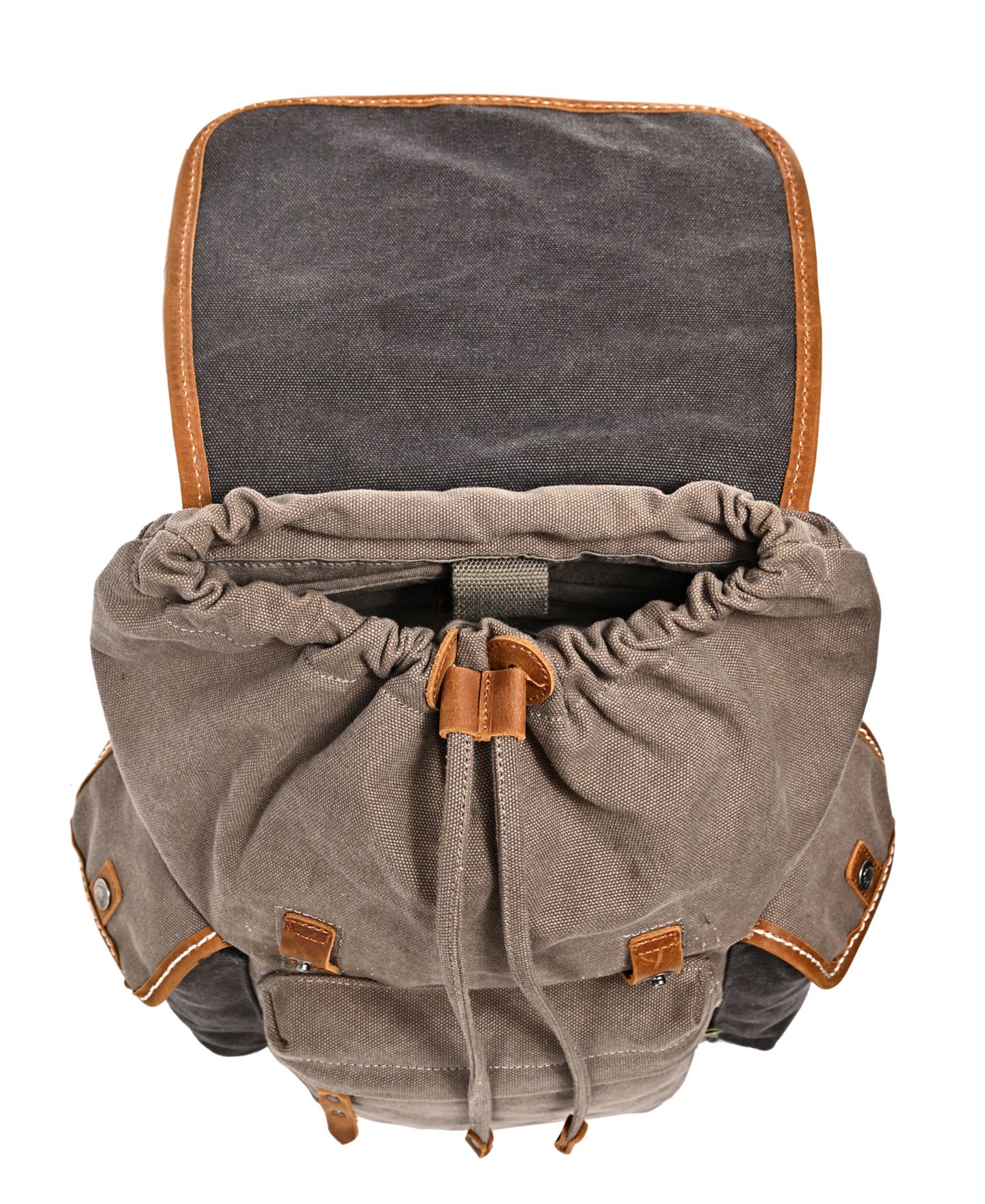 Рюкзак TSD BRAND Mountain Wood Canvas, цвет: Серый — фото 4