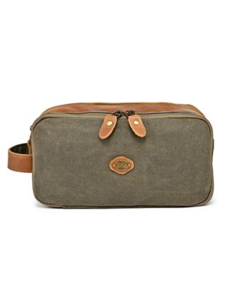 Turtle Ridge Waxed Canvas Toiletry Bag