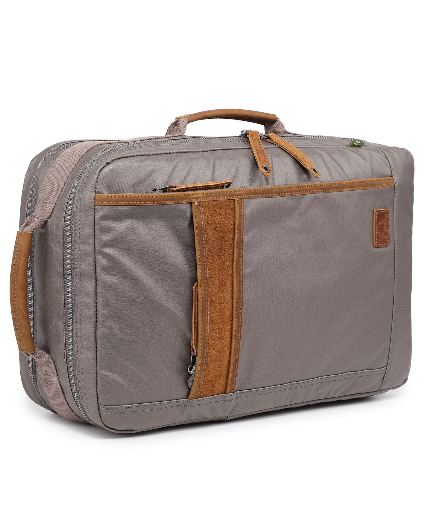 Рюкзак TSD BRAND Madrone Coated Canvas, цвет: Серый — фото 11