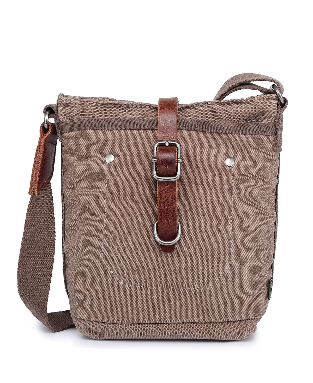 Forest Canvas Crossbody Bag - Olive
